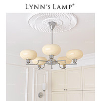 立意 Lynn's立意 中古法式客廳吊燈 包豪斯餐廳臥室復古書房玻璃網紅燈