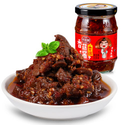 十三村 香菇酱下饭菜瓶装拌饭拌面酱湖南特产辣味沙拉酱烧烤调料