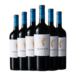 MONTES 蒙特斯 天使系列空加瓜古梅洛干型红葡萄酒 6瓶