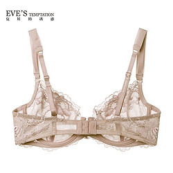 Eve's Temptation 夏娃的誘惑 琥珀煙云性感蕾絲文胸超薄款上托內衣女透氣胸罩
