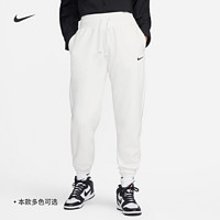 NIKE 耐克 官方PHOENIX女高腰加绒运动裤春季宽松格雷系配色DQ5888