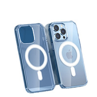 POSKELRTY 适用磁吸12苹果13手机iPhone14/11防摔Max透明mags 不带动画 苹果12 Promax