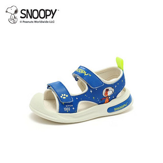 SNOOPY 史努比 儿童夏季透气沙滩鞋 防滑软底凉鞋 机能鞋