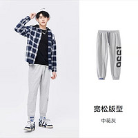 Semir 森马 休闲裤男早春时尚女生工装长裤春夏