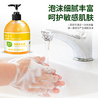 2瓶装抑菌洗手液家用保湿清洁手部清香型芦荟柠檬味滋润呵护