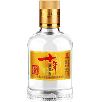 河套 老窖十年感恩38度低度浓香型优级纯粮白酒100mL