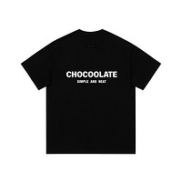 25日10点：I.T it :CHOCOOLATE男装2024夏季休闲百搭宽松圆领短袖男式印花T恤