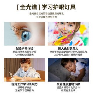  灯吟 全光谱护眼 吸顶灯  20-30㎡（含） 无极调色