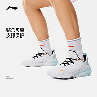 LI-NING 李宁 岚光跑步鞋男款2024夏季新款透气回弹基础健身鞋运动鞋