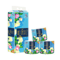 Breeze 清风 花萃臻品系列卷纸 4层140克12卷