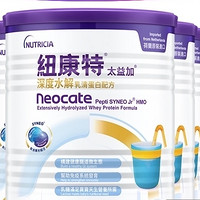 Neocate 纽康特 太益加 深度水解乳清蛋白配方奶粉 1-10岁 400g*4罐