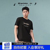 HLA 海澜之家 短袖T恤男24SPORTSDAY马术运动凉感短袖男夏季