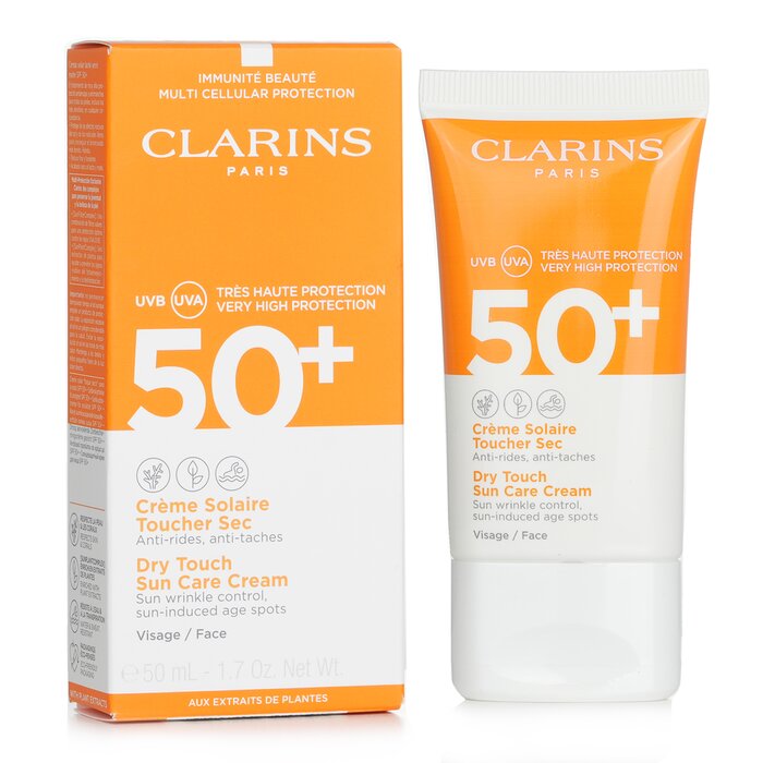 CLARINS 娇韵诗 轻透防晒系列 植物抗氧化清爽面部防晒霜 SPF50+ PA+ 50ml