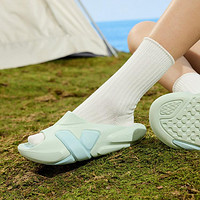XTEP 特步 女拖鞋个性运动拖鞋软底舒适拖鞋
