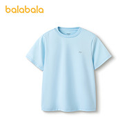 88VIP：巴拉巴拉 童装男童女童t恤2024新款儿童夏季短袖大童运动速干上衣