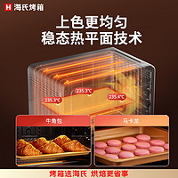 Hauswirt 海氏 三代C40烤箱2024新款家用电烤箱烘焙多功能小型迷你大容量