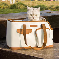 沄筱猫包猫咪外出便携包宠物手提猫袋斜跨背包出门装猫的箱狗出行笼子
