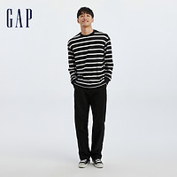 Gap 盖璞 男女装春秋亲肤纯棉长袖T恤宽松情侣上衣773161