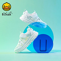 88VIP：B.Duck bduck小黄鸭童鞋男童网面运动鞋小白鞋2024夏季新款中大童休闲鞋