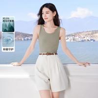 香影 X.YING【2024时尚夏装】抗菌除臭吊带小背心女外穿无袖打底内搭上衣