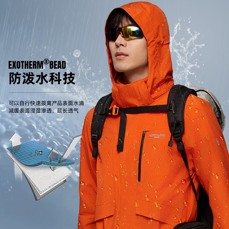 GORE-TEX 男款三合一冲锋衣  NWJDH5659E