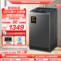 Haier 海尔 波轮洗衣机12kg家用全自动超大容量抗菌除螨Z33mate1