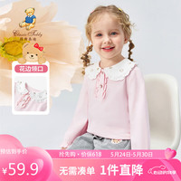 Classic Teddy精典泰迪女童polo衫儿童T恤长袖中小童打底衫上衣