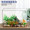 最萌 乌龟缸家用客厅饲养箱养巴西龟亚克力透明生态缸鱼缸超白造景水草