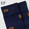 88VIP：Gap 盖璞 男女装2024春季新款舒适透气中筒袜890853