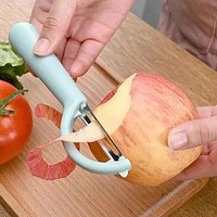 贝柚 厨房小工具不锈钢刨皮刀 瓜果刨皮器 削皮刀 随机发1个