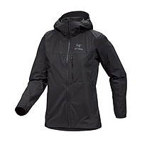 88VIP：ARC'TERYX 始祖鸟 SQUAMISH HOODY 轻量 男子风壳夹克 Edziza/埃齐橙 S