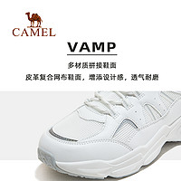 88VIP：CAMEL 骆驼 户外鞋女士2024春新款时尚拼接透气耐磨运动休闲鞋