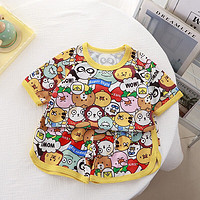 BeibuTong 呗布童 儿童短袖T恤套装 图案可选