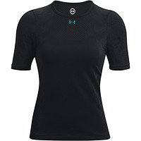 安德玛 官方奥莱UA RUSH 女子透气跑步健身训练运动修身短袖T恤
