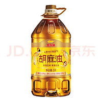 金龙鱼 胡麻油5L 物理压榨 蕴含α-亚麻酸 1桶