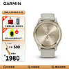 GARMIN 佳明 Move Trend 时尚经典指针+智慧隐藏屏都市智能腕表 暖柔沙