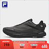 FILA 斐乐 男鞋BOA ENERGY 2路跑鞋2024春季跃动 2跑步鞋 布里斯托尔黑/骏马黑-BB 42