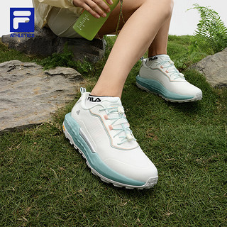 FILA 斐乐女鞋EXPLORER W'S户外鞋2024夏季跑步鞋运动鞋 明亮白-BW 36