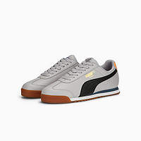 PUMA 彪马 Roma Basic+ 防滑耐磨 低帮 训练鞋 男女同款 灰黑1PU36957144