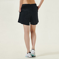 安德玛 官方奥莱UA 女士裤子跑步健身训练篮球运动宽松提花短裤