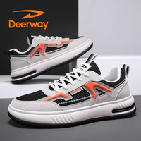 德尔惠（DEERWAY）板鞋男鞋2024夏季鞋子男款潮流百搭运动鞋