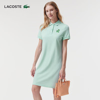 法国拉科斯特 LACOSTE夏日系列女士24夏季POLO领短袖连衣裙EF8161 LGF/薄荷绿 34 /155