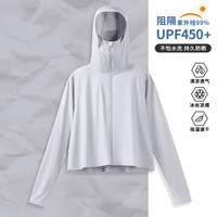 WARRIOR 回力 upf450+白色防晒衣女
