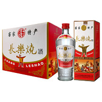 长乐牌 长乐烧 54%vol 米香型白酒 450ml*6瓶 整箱装