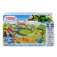 THOMAS & FRIENDS 托马斯 培西多玩法百变超级轨道套装 电动火车 男孩玩具礼物