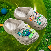 Disney 迪士尼 儿童运动包头拖鞋男童休闲洞洞鞋夏季女童室内凉拖亲子