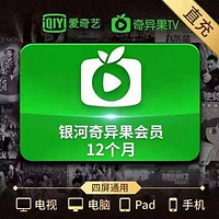 iQIYI 爱奇艺 白金VIP会员年卡 12个月