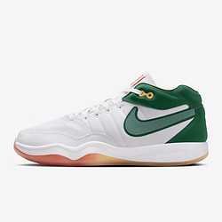 nike耐克男子gthustle2运动篮球鞋dj9404103白绿41码us8