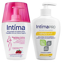 Intima 茵缇玛 蔓越莓 200ml+Pro乳酸 200ml 女性护理液