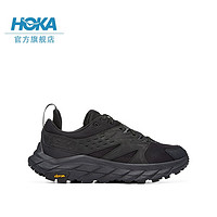 HOKA ONE ONE 男女款阿纳卡帕夏户外徒步鞋ANACAPA BREEZE LOW透气 黑色 / 黑色